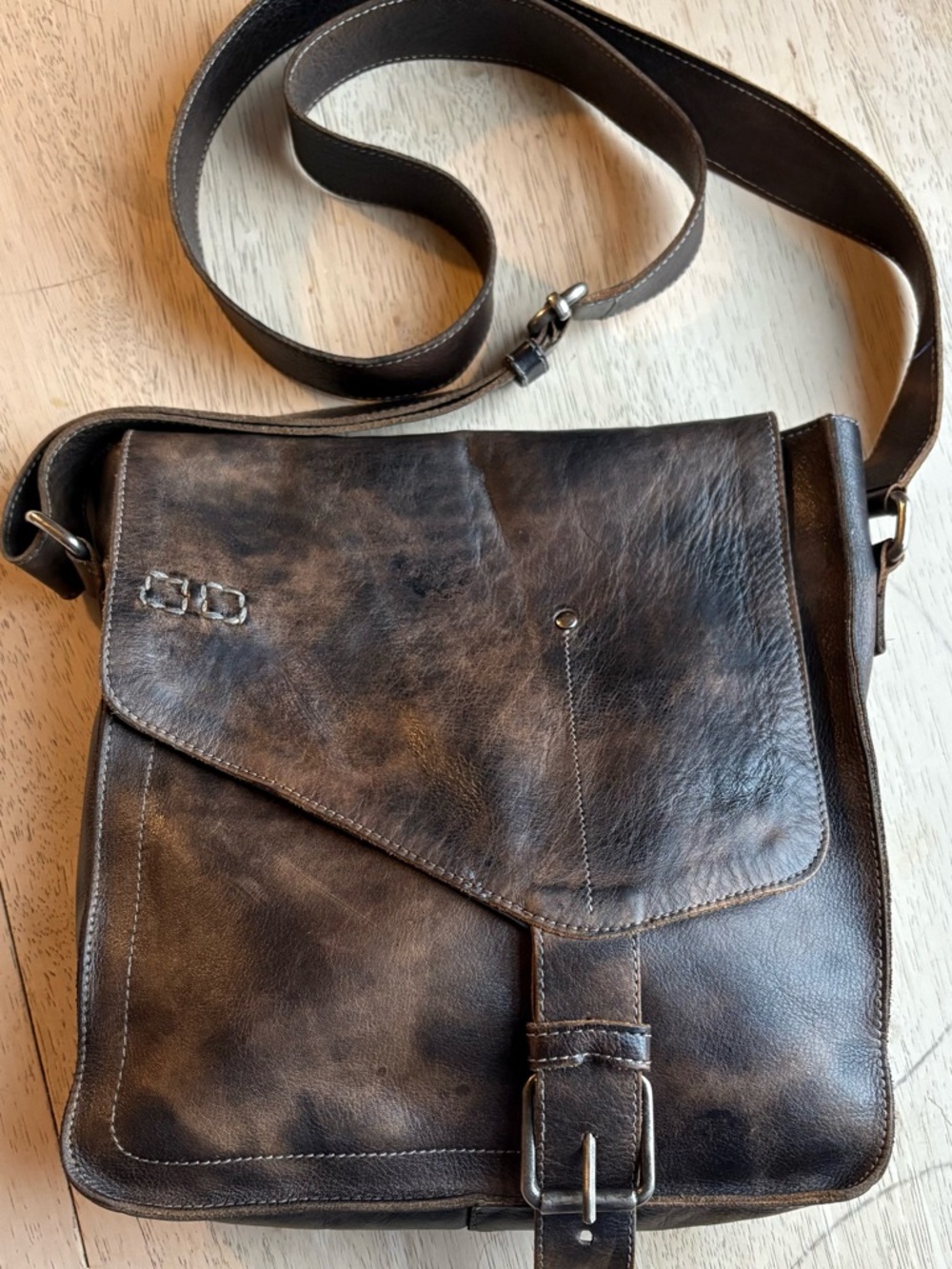 Bed Stu Venice Beach Crossbody Teak Lux